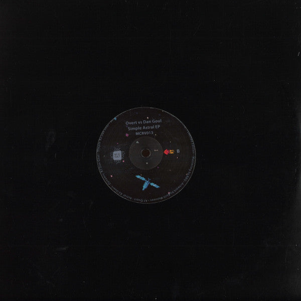 Overt (3) Vs Dan Goul : Simple Astral EP (12", EP)