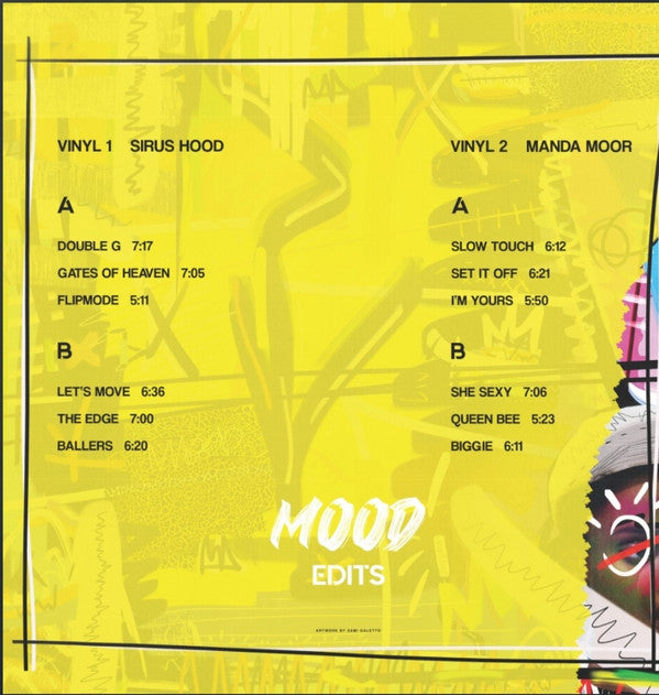 Sirus Hood, Manda Moor : Mood Edits (2x12", Ltd)