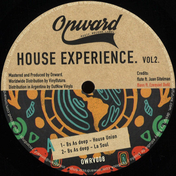 Bs As Deep : House Experience. Vol2. (12")