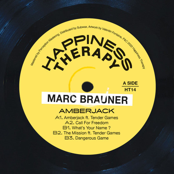 Marc Brauner : Amberjack (12", EP)