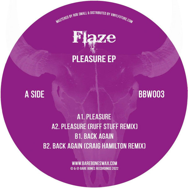 Flaze (3) : Pleasure EP (12", EP)