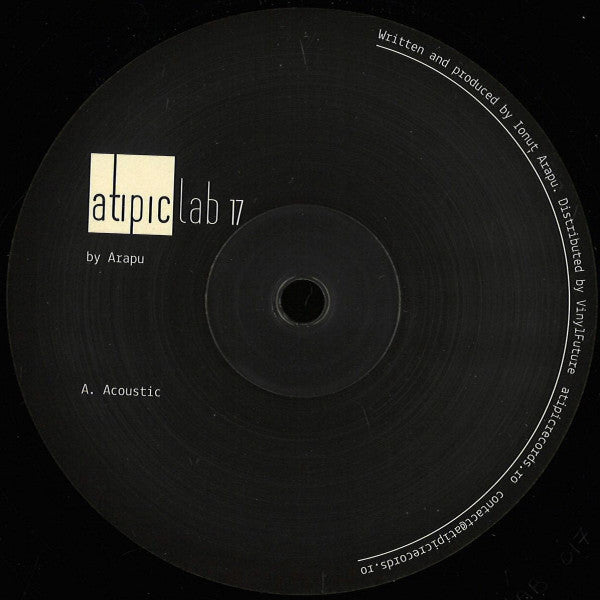 Arapu : Atipic Lab 017  (12", EP)