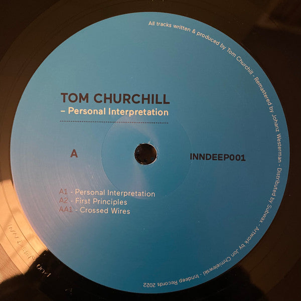 Tom Churchill : Personal Interpretation (12", RE, RM, 180)