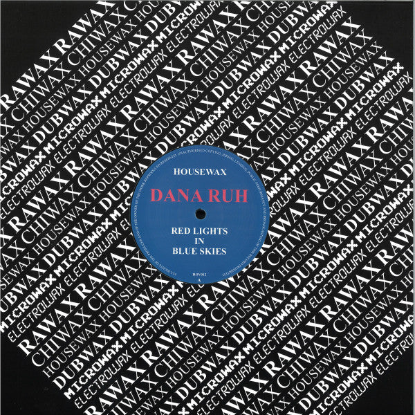 Dana Ruh : Red Lights In Blue Skies (12", EP)