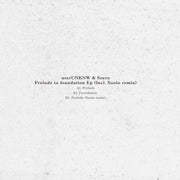 userUNKNWN, Soyro : Prelude To Foundation Ep (12", EP)