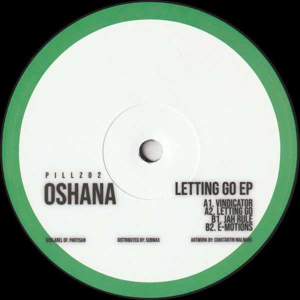 Oshana : Letting Go EP (12")