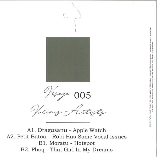 Various : Visage 005 (12", EP)