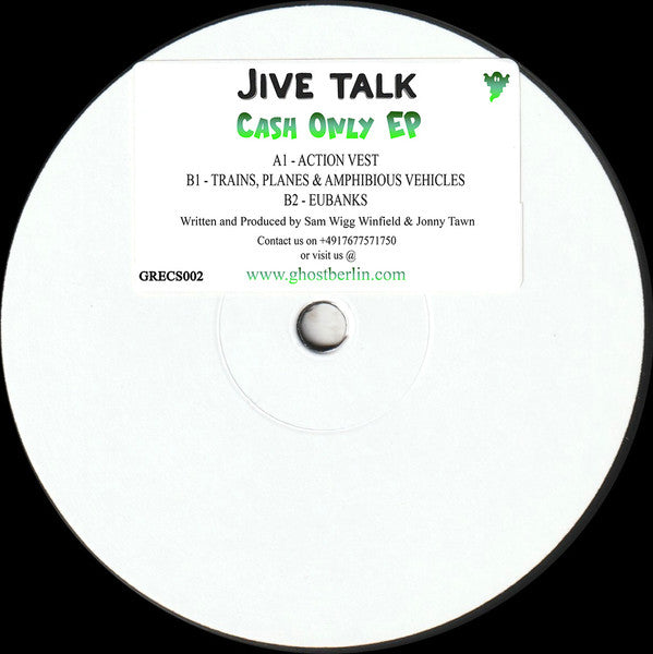 Jive Talk (3) : Cash Only EP (12", EP)