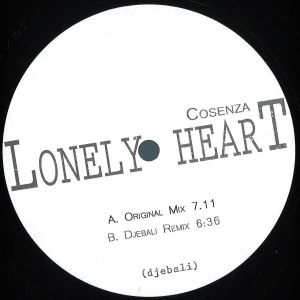 Cosenza : Lonely Heart (12")