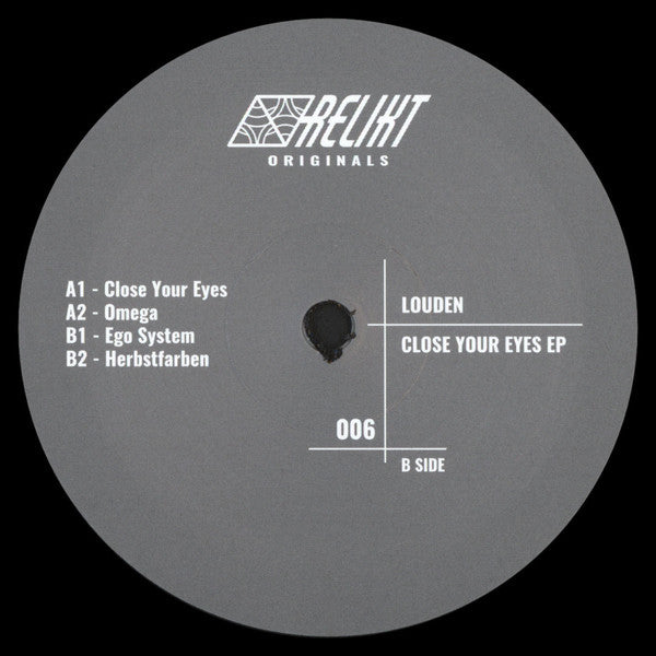 Louden (3) : Close Your Eyes EP (12", EP)