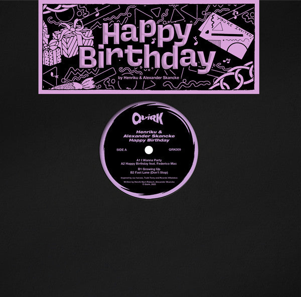 Henriku & Alexander Skancke : Happy Birthday (12", EP)
