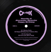 Henriku & Alexander Skancke : Happy Birthday (12", EP)