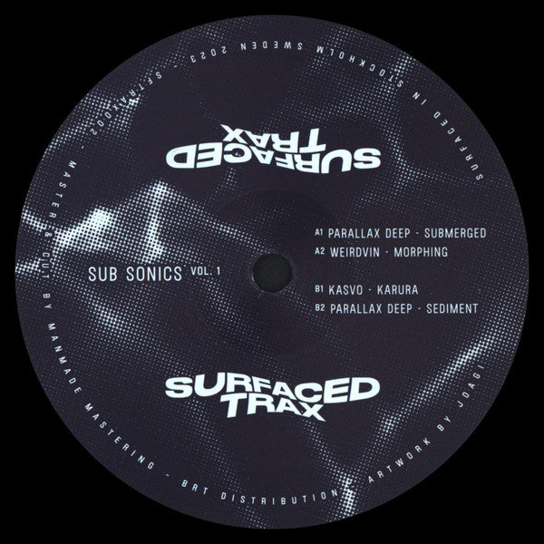Various : Sub Sonics Vol. 1 (12", EP)