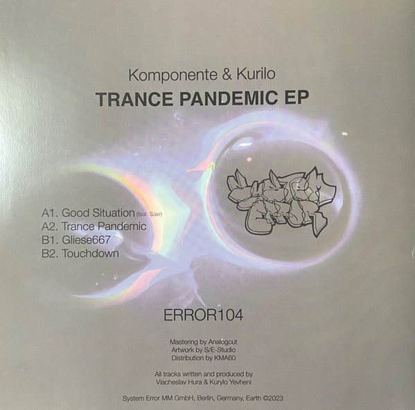 Komponente, Kurilo : Trance Pandemic EP (12", EP)