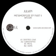 Julian (47) : Metamorfoze EP (Part II) (12", EP)