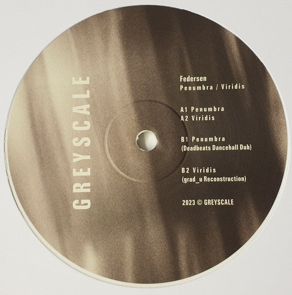 Federsen : Penumbra / Viridis (12", EP, Whi)