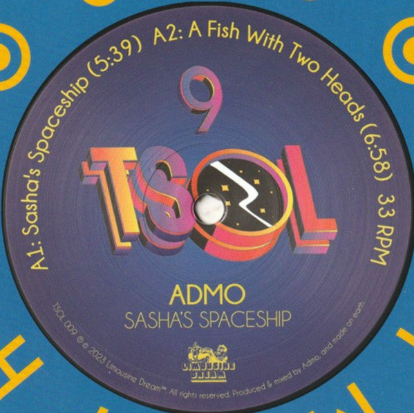 Admo : Sasha's Spaceship (12", EP)