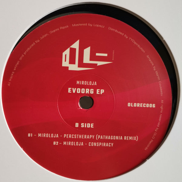 Miroloja : Evoorg EP (12", EP)