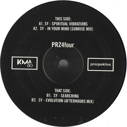SY (2) : Przfour EP (12", EP)
