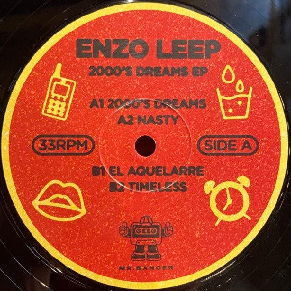 Enzo Leep : 2000's Dreams EP (12")