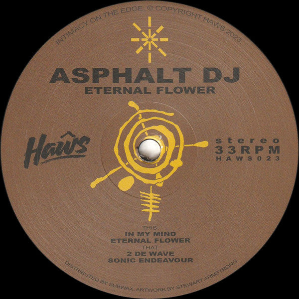 Asphalt DJ : Eternal Flower (12")