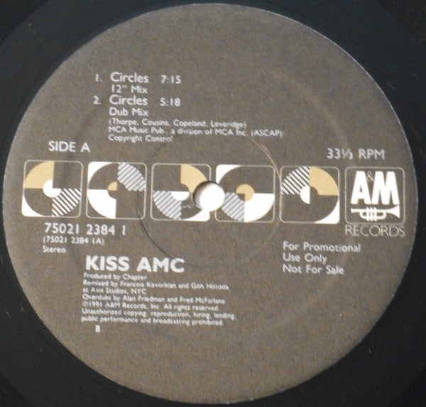 Kiss AMC : Circles (12", Promo)