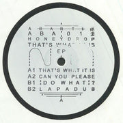 Honey Drop : ABA 013 (12", EP)