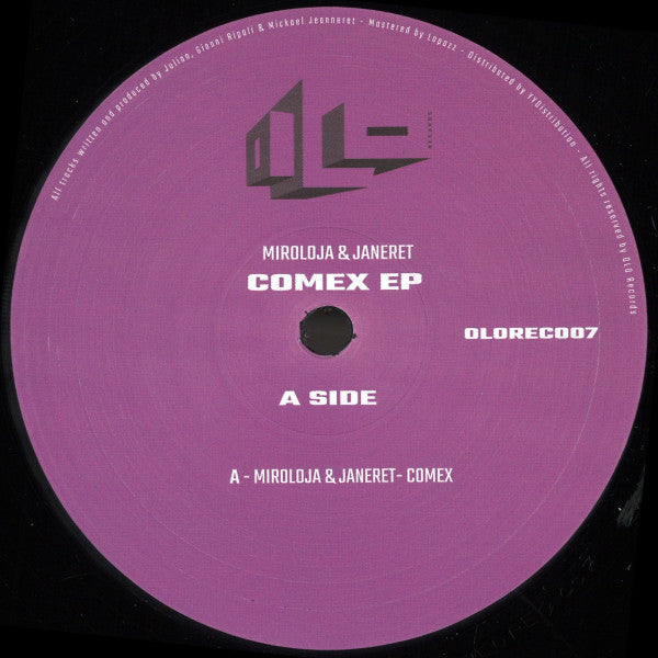 Miroloja & Janeret : Comex EP (12", EP)