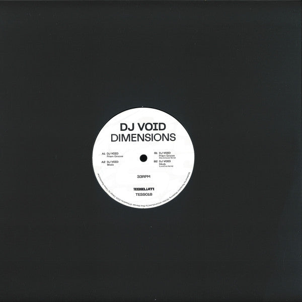 DJ Void (3) : Dimensions (12", EP)