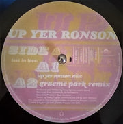 Up Yer Ronson : Lost In Love (12")