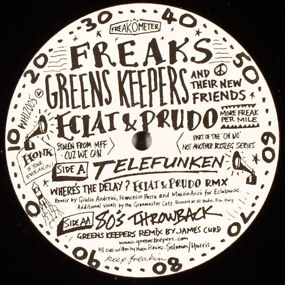 Freaks : Telefunken / 80's Throwback (Remixes) (12")