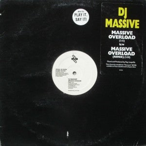 DJ Massive : Massive Overload (12", Promo)