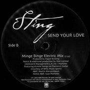 Sting : Send Your Love (2x12", Promo)