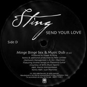 Sting : Send Your Love (2x12", Promo)