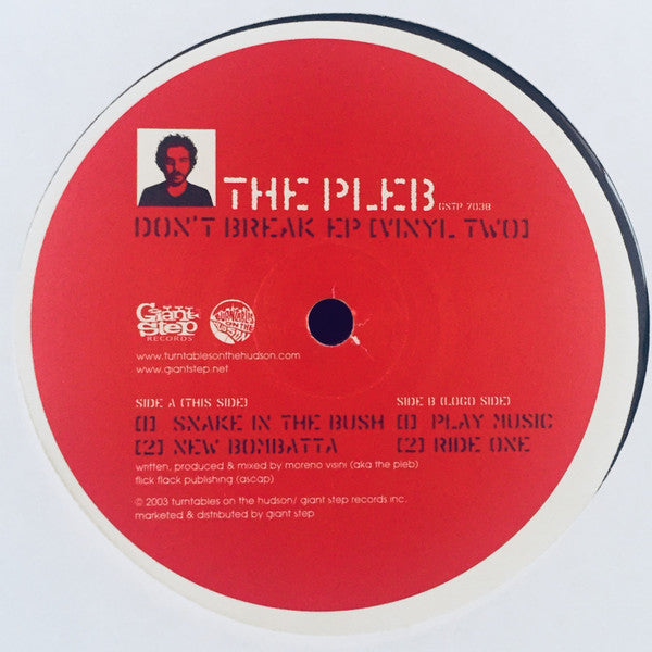 The Pleb : Don't Break EP  [Vinyl Two]  (12")