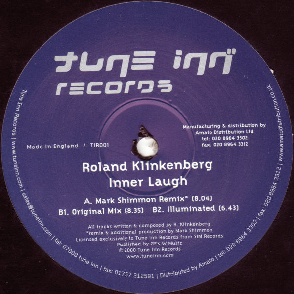 Roland Klinkenberg : Inner Laugh (12")