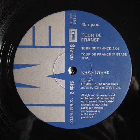Kraftwerk : Tour De France (12", Single)