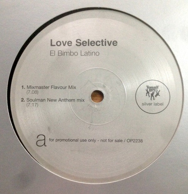 Love Selective : El Bimbo Latino (12", Promo)