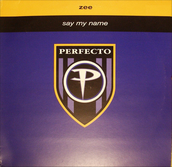 Zee Cowling : Say My Name (12", Single)
