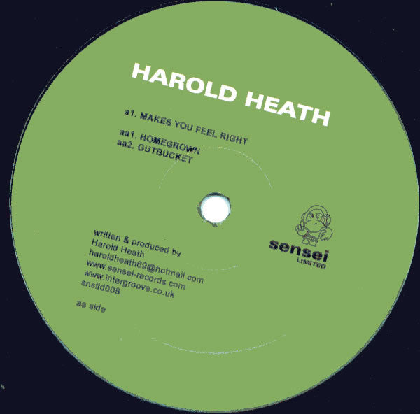 Harold Heath : Makes You Feel Right (12")