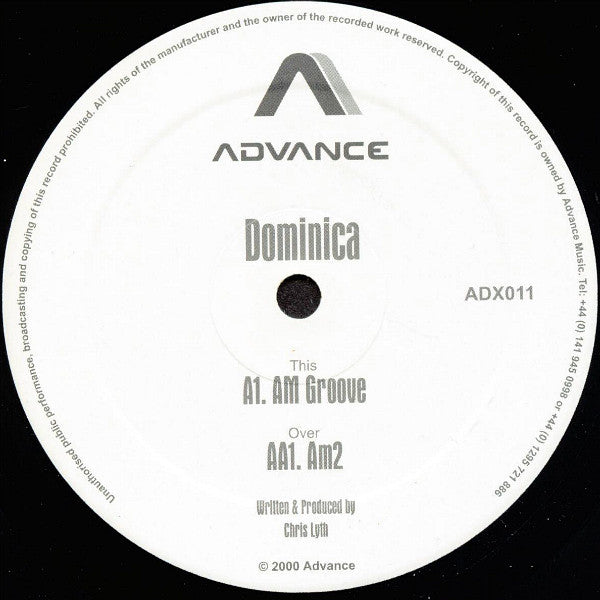 Dominica : AM Groove / AM 2 (12")