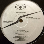 Mansoor Hassan : House Of God Ep (12")