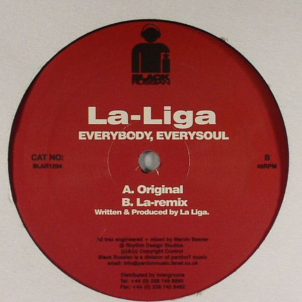 La-Liga* : Everybody, Everysoul (12")