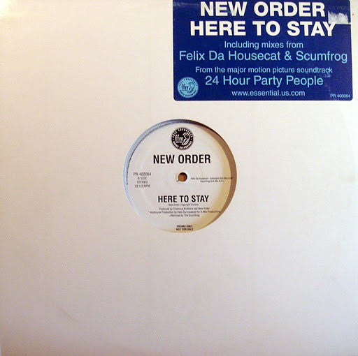 New Order : Here To Stay (12", Promo)