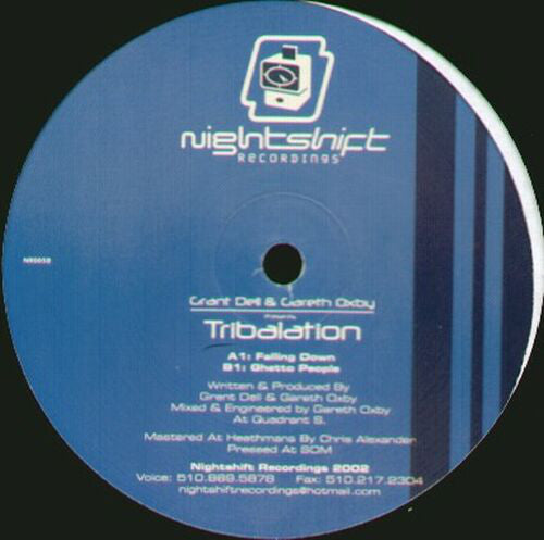 Tribalation : Falling Down / Ghetto People (12")
