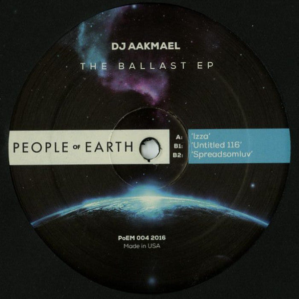 DJ Aakmael : The Ballast EP (12", EP)