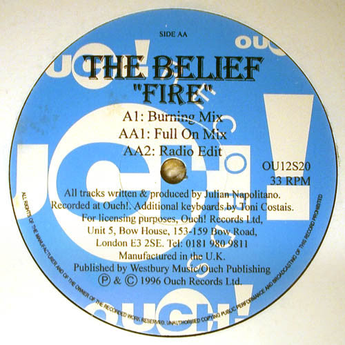 The Belief : Fire (12")
