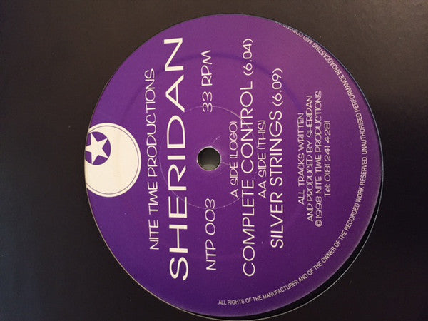 Sheridan (5) : Complete Control (12", Single)