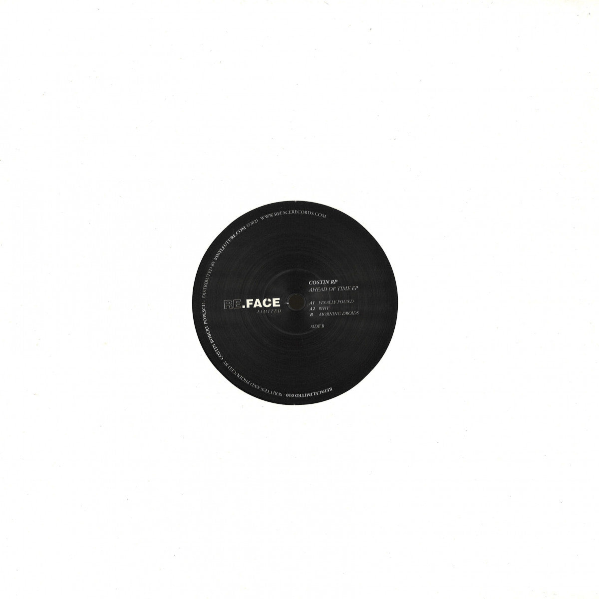 Costin Rp - Ahead Of Time Ep (Re.Face Limited) (M)
